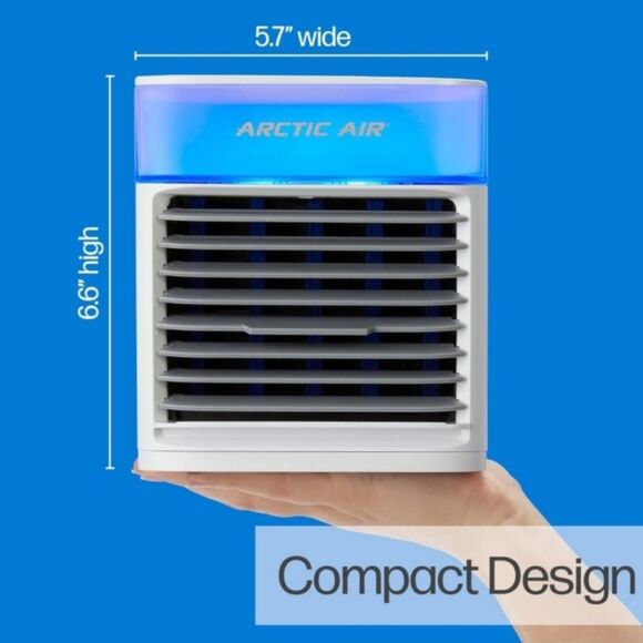 Arctic Air Pure Chill by Ontel Mini Personal Portable Compact AC Air Cooler - Picture 15 of 16